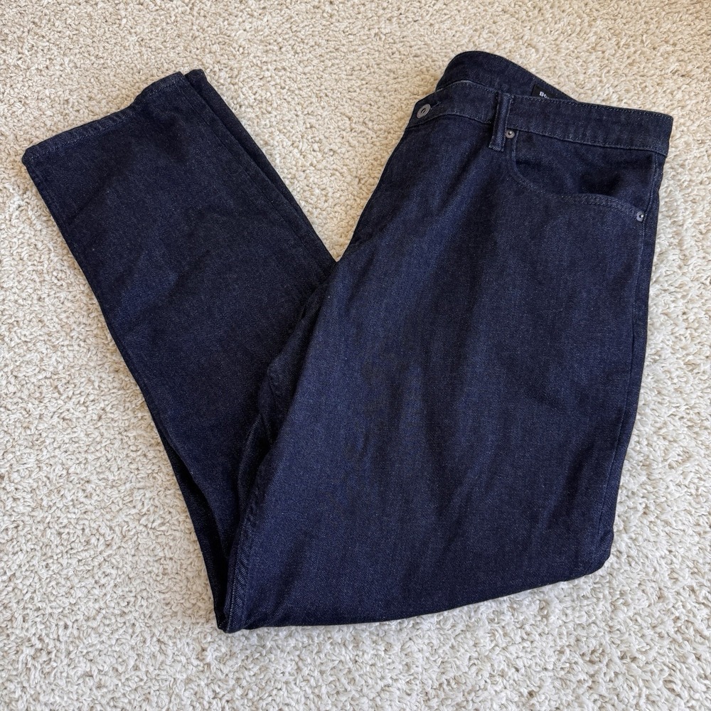 Bonobos Athletic Fit Jeans Men's 40x34 Dark Wash Stretch Denim 5 Pocket Pants